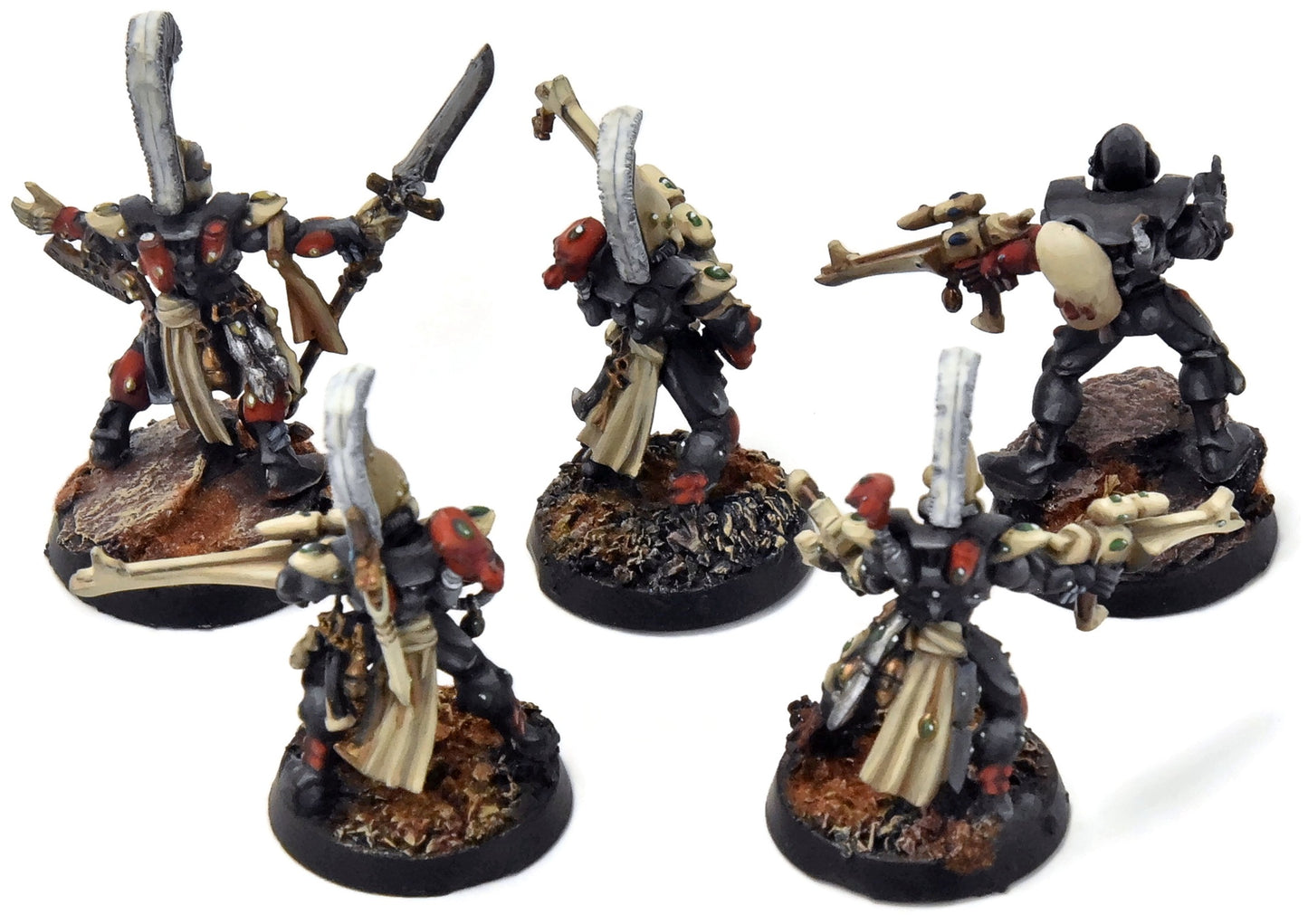 AELDARI 5 Dire avengers #1 WELL PAINTED Warhammer 40K