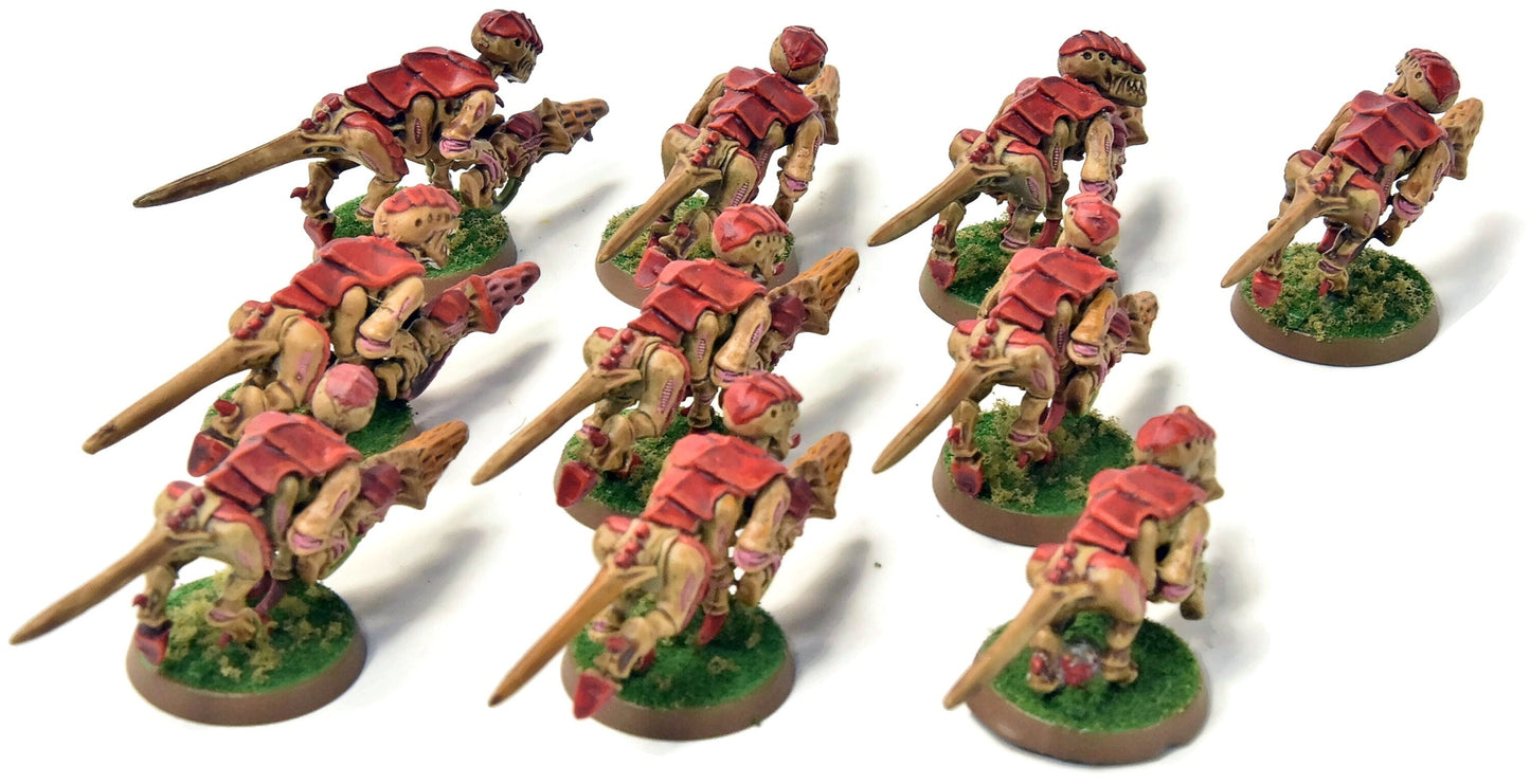 TYRANIDS 10 Termagants #8 Warhammer 40K WELL PAINTED 1382