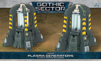 Battlefield In A Box - Gothic Sector Legion Plasma Generators