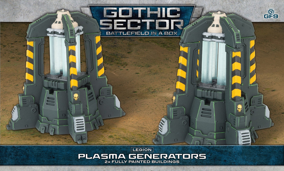 Battlefield In A Box - Gothic Sector Legion Plasma Generators