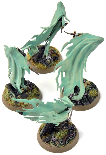 NIGHTHAUNT 4 Myrmourn Banshees #2 WELL PAINTED Warhammer Sigmar