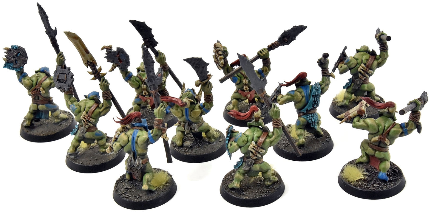 ORRUK WARCLANS 10 Savage Orruks #2 PRO PAINTED Sigmar