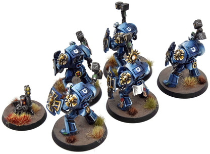 SPACE MARINES 5 Terminators #1 WELL PAINTED Warhammer 40K