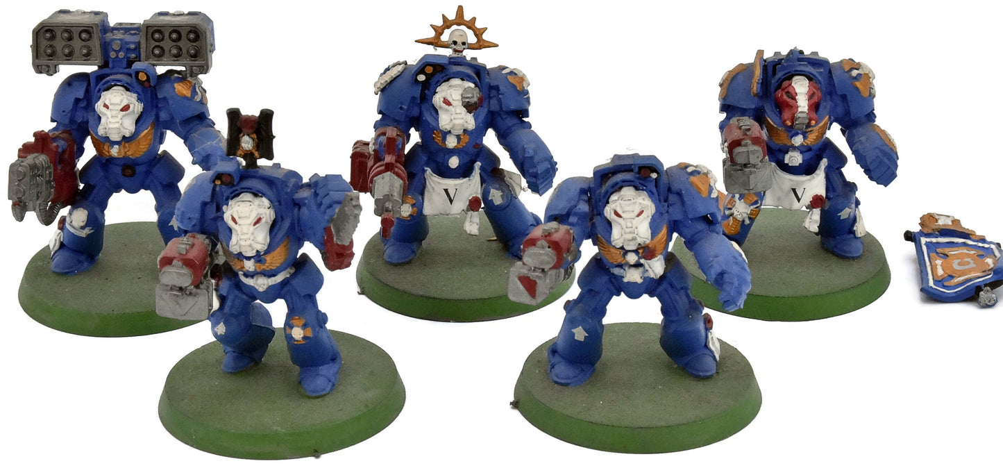 SPACE MARINES 5 Terminators Squad #1 Warhammer 40K