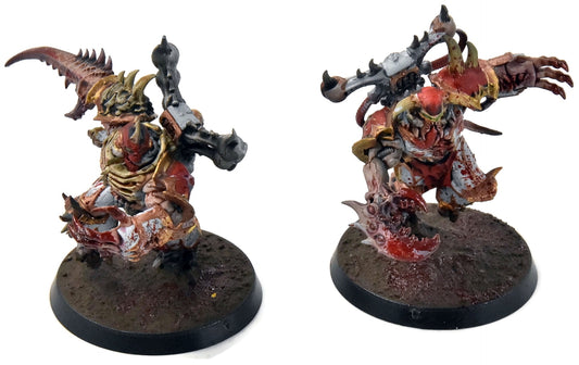 CHAOS SPACE MARINES 2 Greater Possessed #2 WELL PAINTED Warhammer 40K
