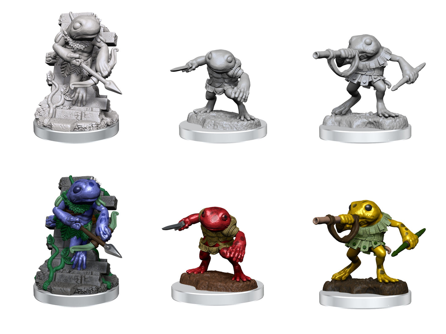D&D Unpainted Minis Wv18 Grungs