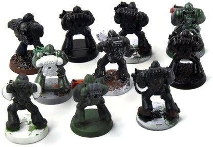 BLOOD ANGELS 10 Tactical Marines #7 Warhammer 40K Missing 1 Gun