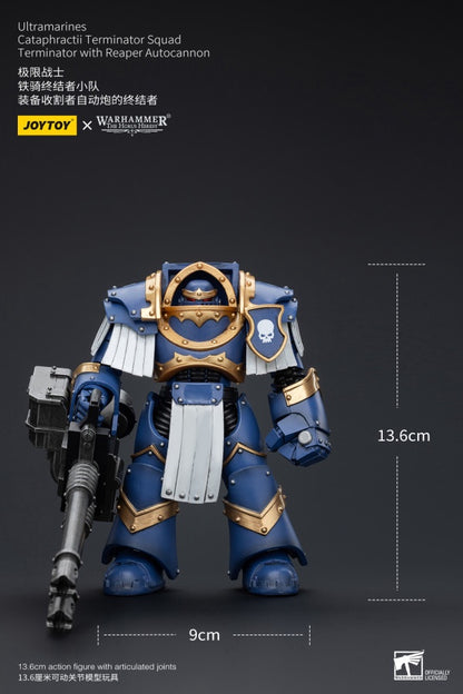 Cataphractii Terminator Squad Terminator with Reaper Autocannon Ultramarines