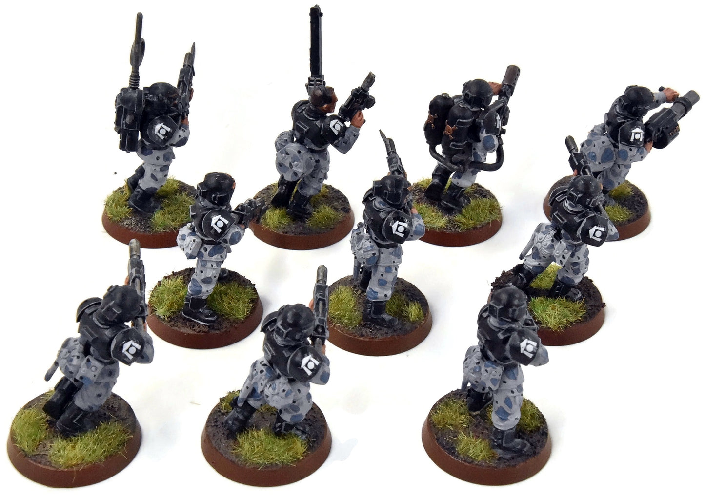 ASTRA MILITARIUM 10 Cadian Shock Troop #13 WELL-PAINTED Warhammer 40K