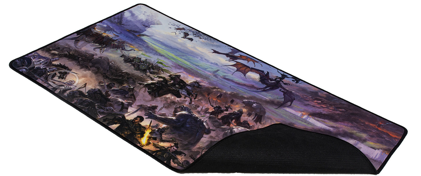 Ultra Pro Playmat LOTR Tales Of Middle-Earth Black Stitched