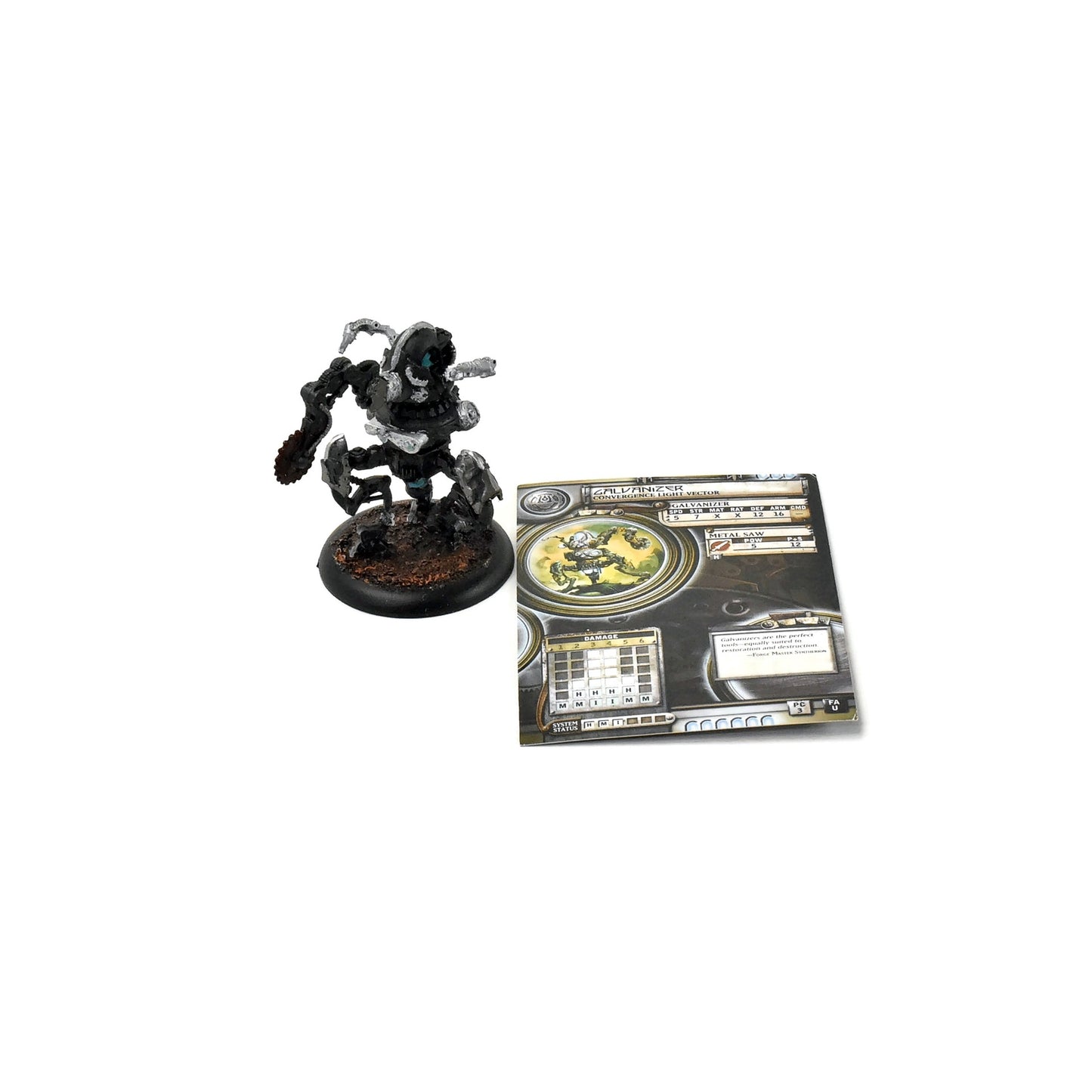 CONVERGENCE Galuanizer #1 METAL WARMACHINE