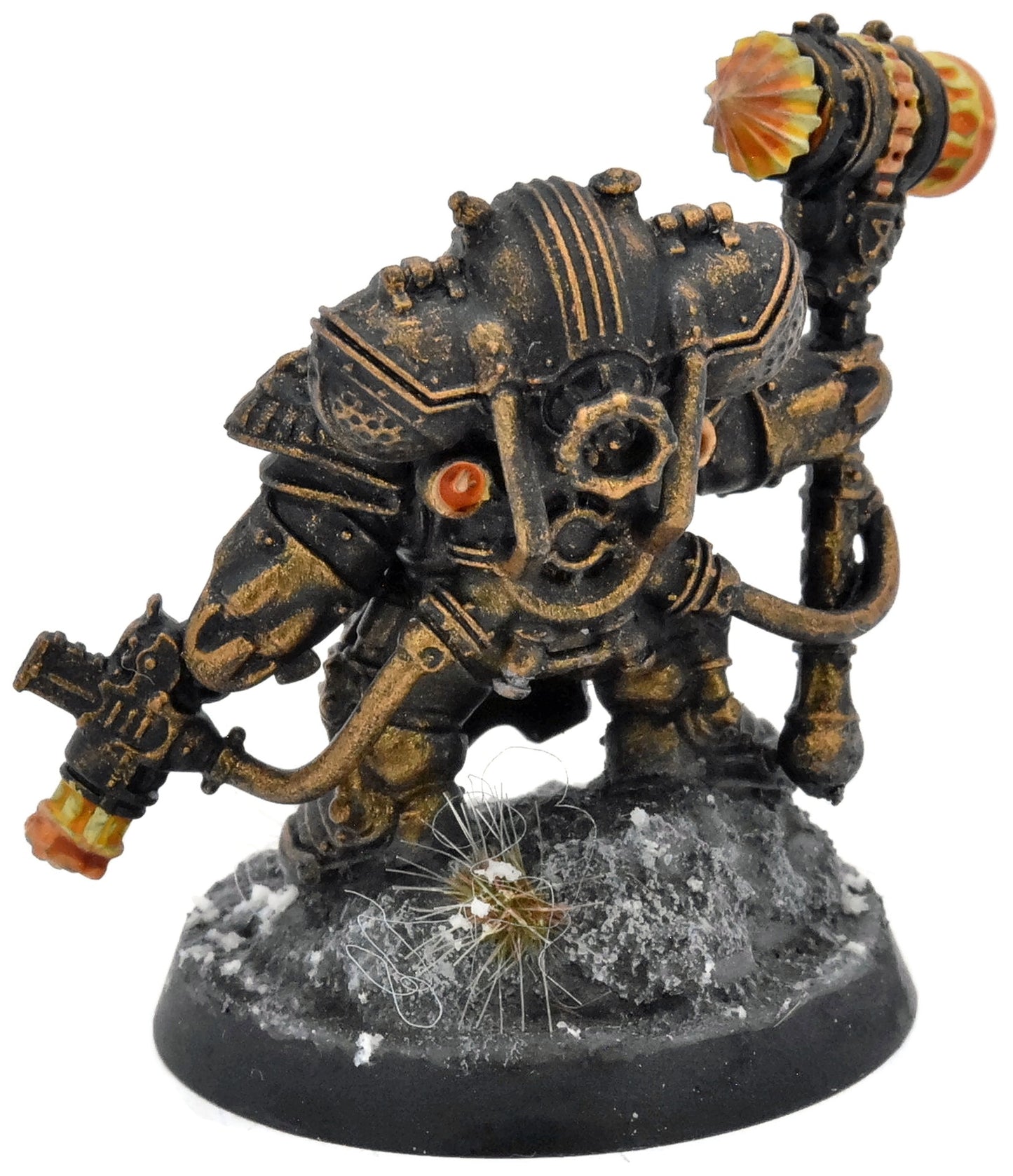 KHARADRON OVERLORDS Arkanaut Admiral #1 WELL PAINTED Warhammer Sigmar