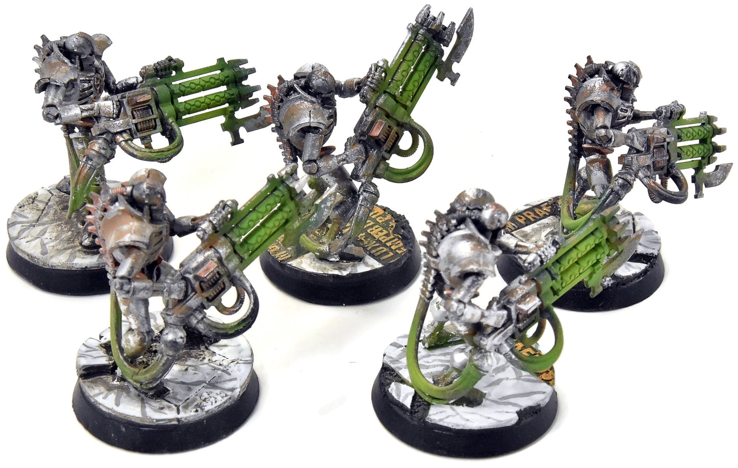 NECRONS 5 Immortals #2 WELL PAINTED Warhammer 40K