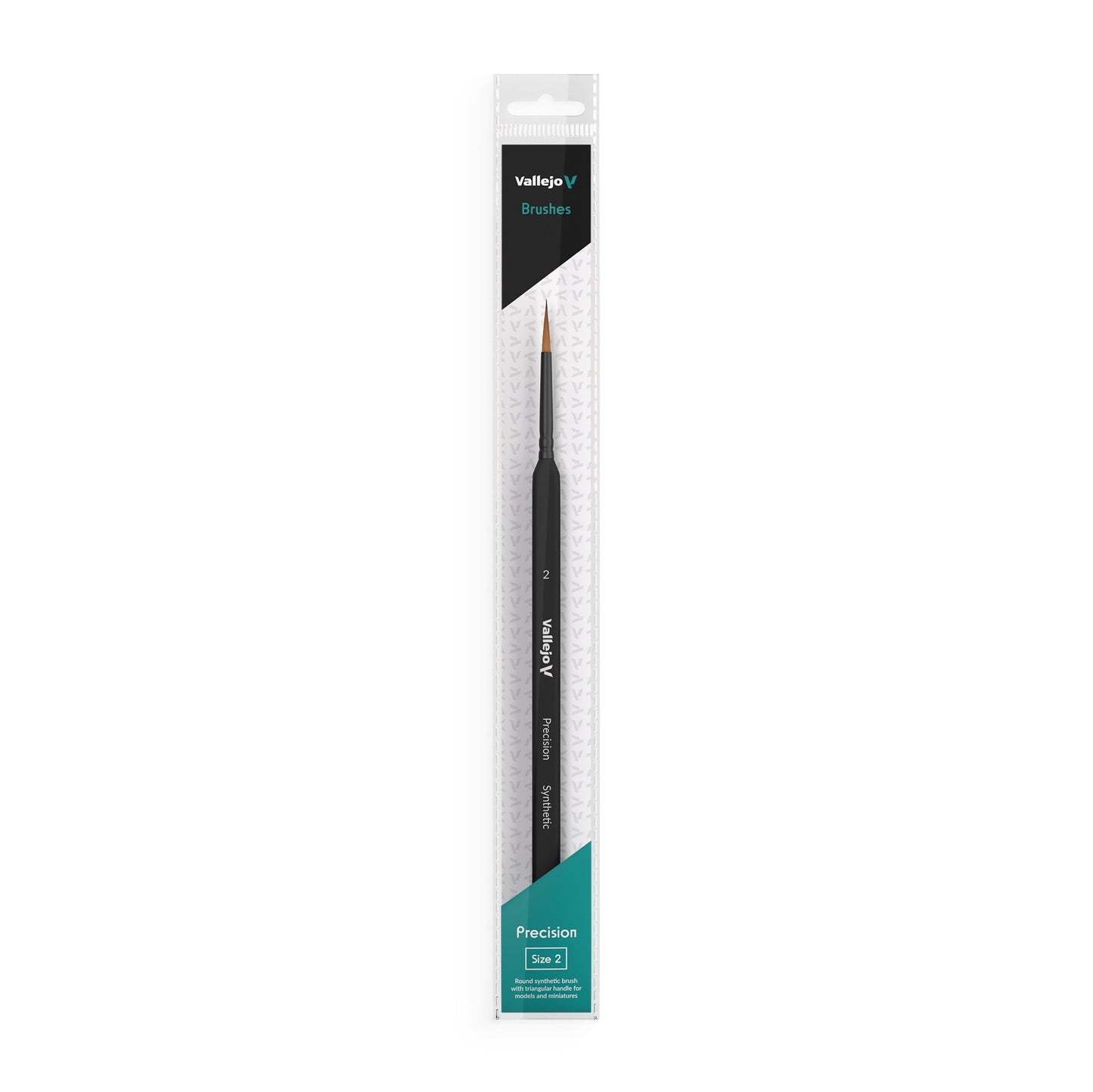 Vallejo - Round Synthetic Brush/triangle No. 2 (VAL-B03002)