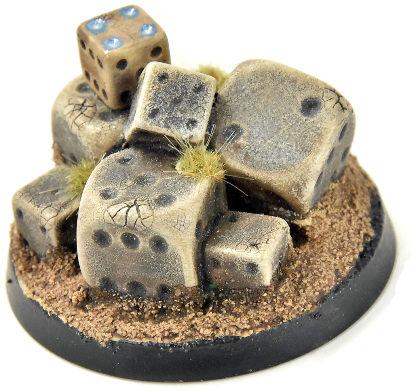 WARHAMMER Dice Objectives Marker #1 PRO PAINTED 40mm base