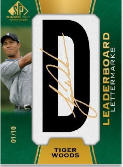 Upper Deck SP Game Used Golf 2024