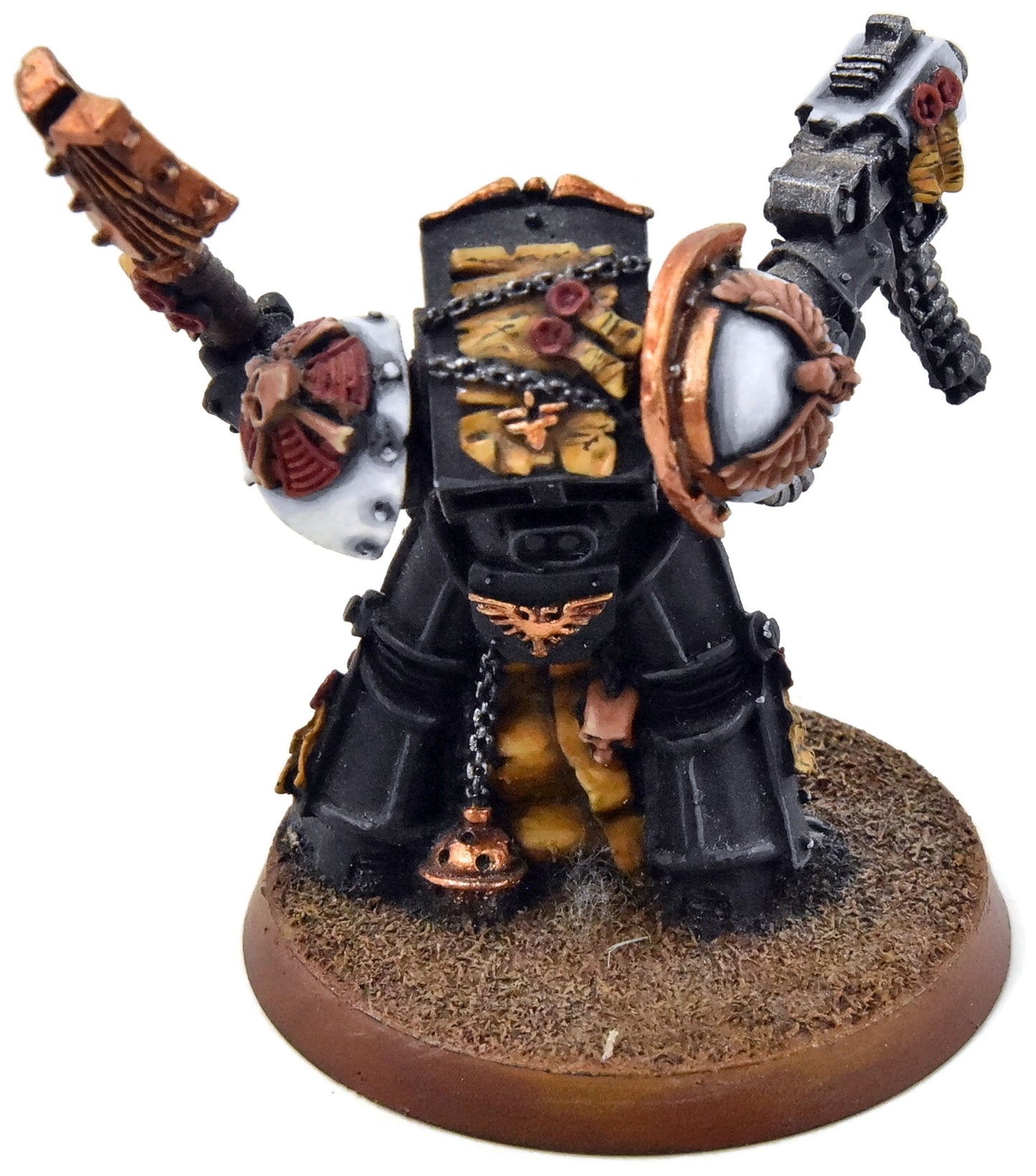 BLOOD ANGELS Chaplain In Terminator Armour #1 PRO PAINTED METAL 40K