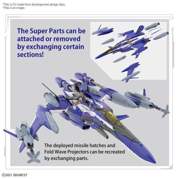 Bandai HG YF-29 DURANDAL VALKYRIE (MAXIMILIAN JENIUS USE) FULL SET PACK 1/100