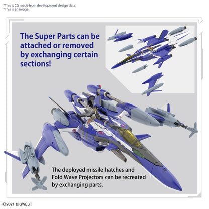 Bandai HG YF-29 DURANDAL VALKYRIE (MAXIMILIAN JENIUS USE) FULL SET PACK 1/100