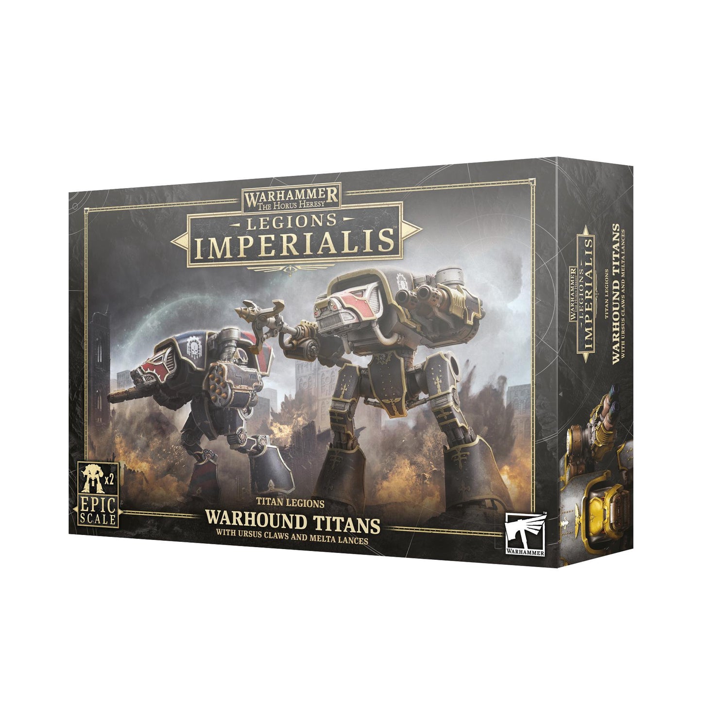 Legions Imperialis - Warhound Titans With Ursus Claws