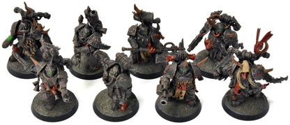 DEATH GUARD 8 Plague Marines #2 Warhammer 40K WELL PAINTED
