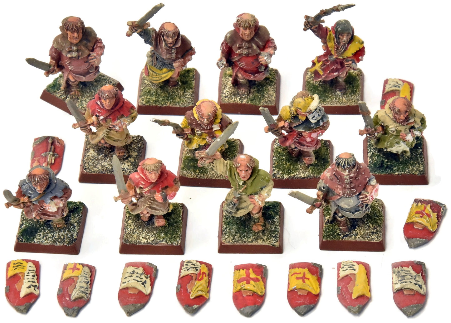 BRETONNIA 12 Battle Pilgrims #1 METAL Warhammer Fantasy Old World