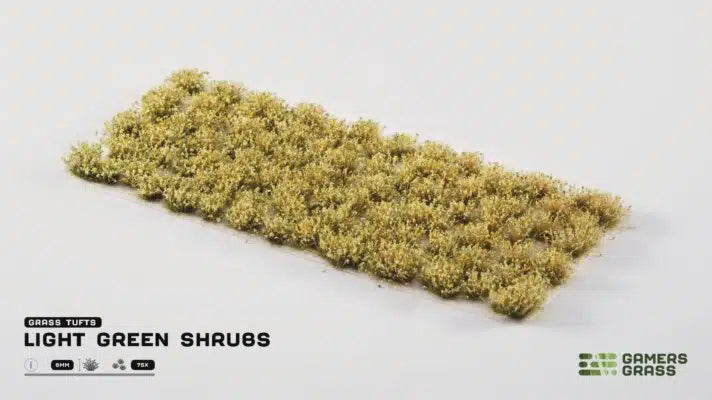 Light Green Shrubs