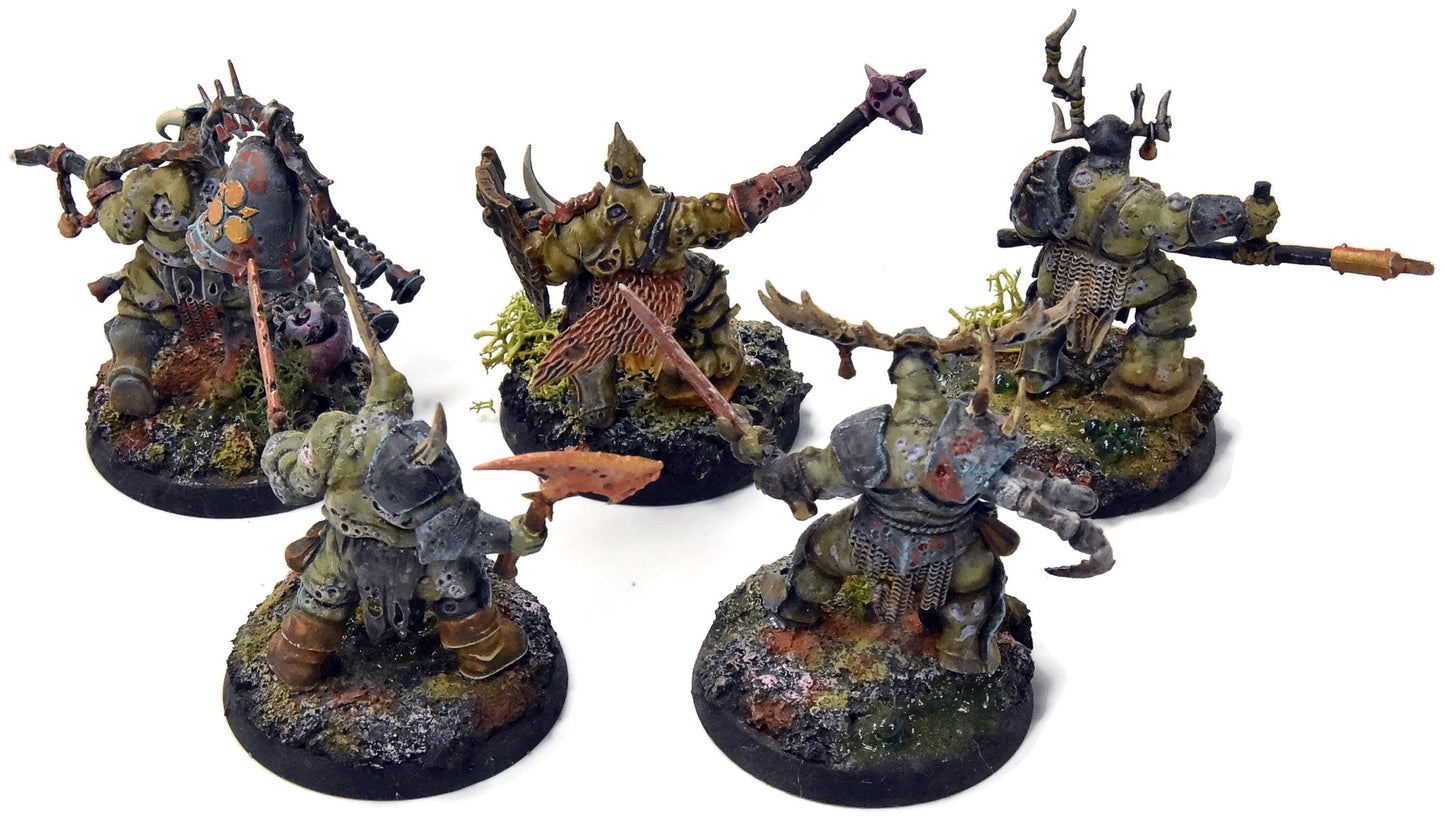MAGGOTKIN OF NURGLE 5 Putrid Blightkings #2 Sigmar