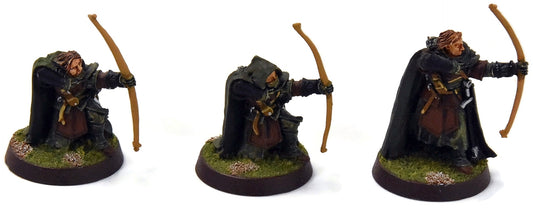 MIDDLE-EARTH 3 Gondor Rangers #1 METAL WELL PAINTED LOTR