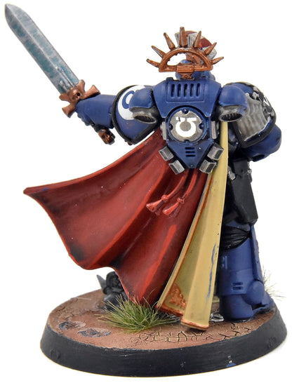 SPACE MARINES Primaris Captain #1 40K WELL PAINTED ultramarines