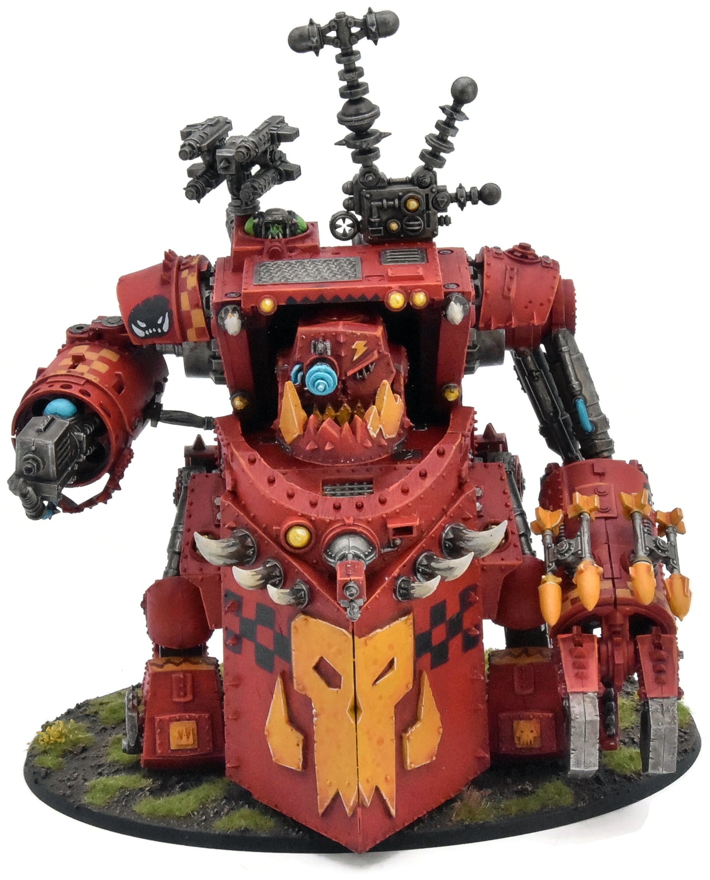 ORKS Ork Morkanaut COMMISSION PRO PAINTED Warhammer 40K 0090