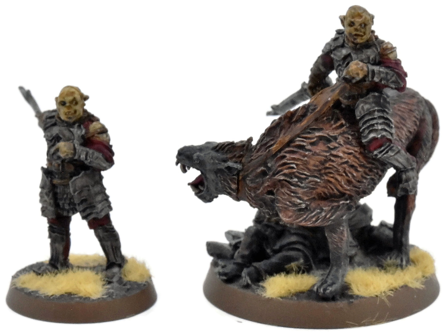 LOTR Gothmog On Foot & Mouted #1 WELL PAINTED Middle Earth Strategy Battle Game