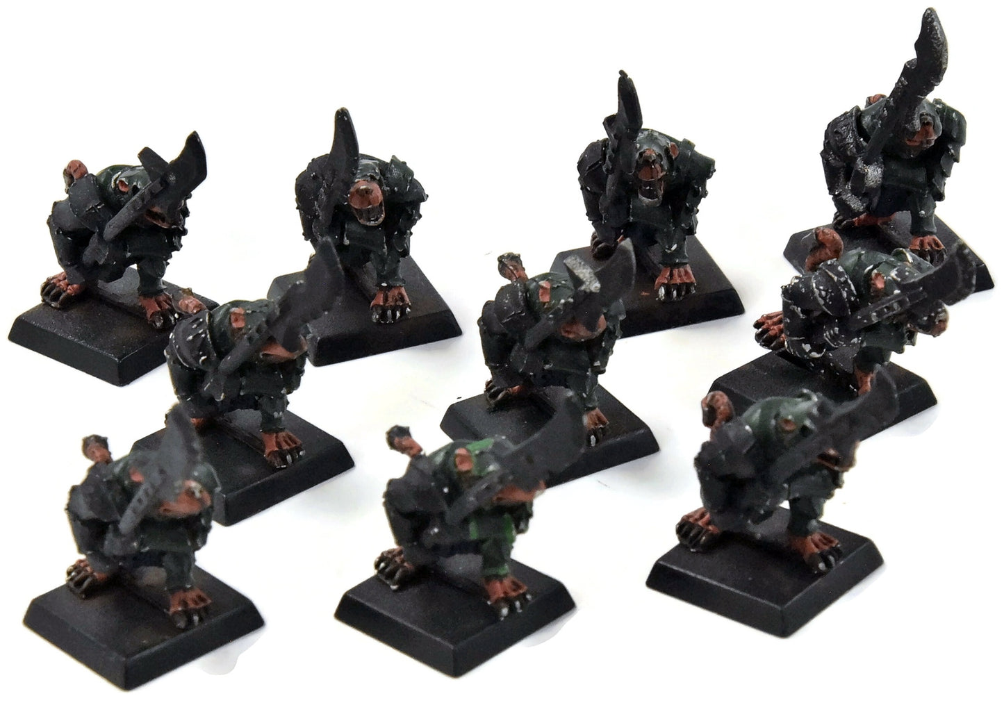 SKAVEN 10 Stormvermin Classic #4 METAL Warhammer Fantasy