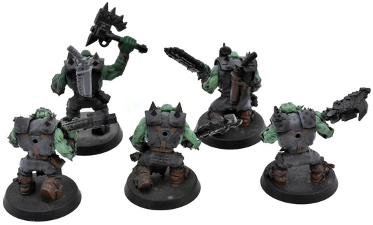 ORKS 5 Ork Nobz #1 Warhammer 40K 3656
