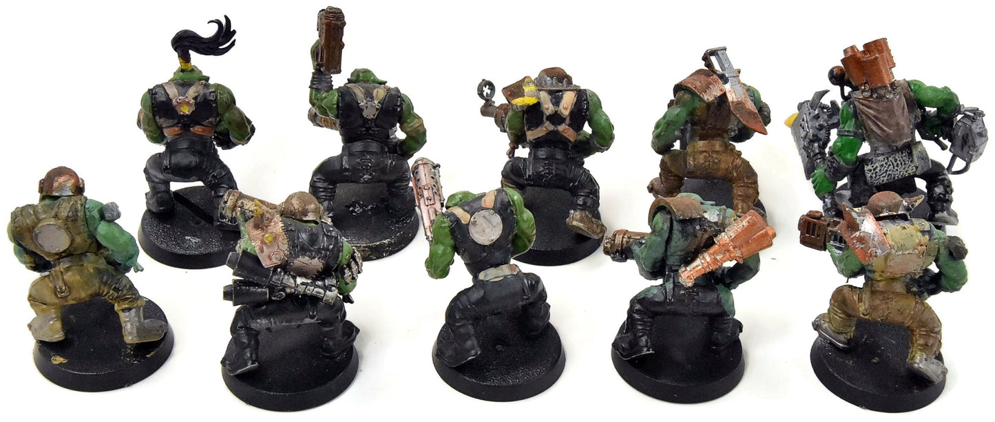 ORKS 10 orks boyz avec arme spéciale n°2 Warhammer 40K