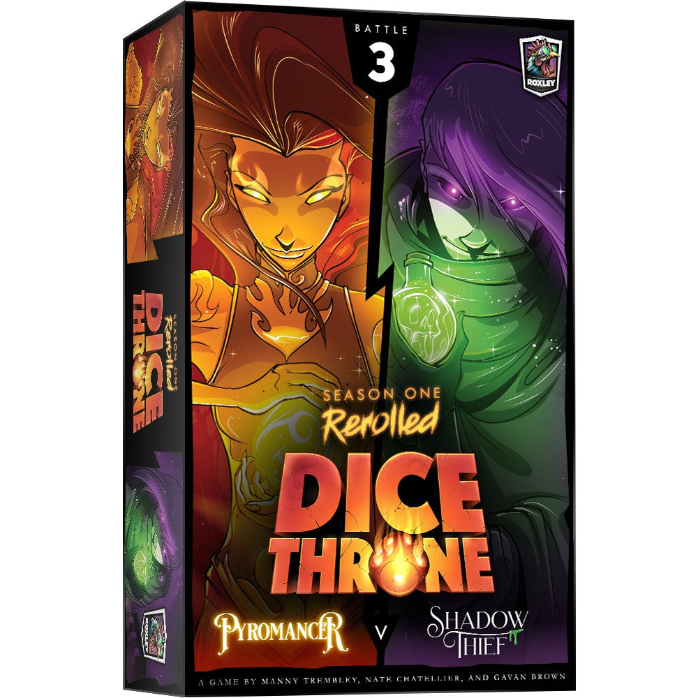 Dice Throne Sais. 1 - Pyromancien contre Voleur de l'ombre - FR