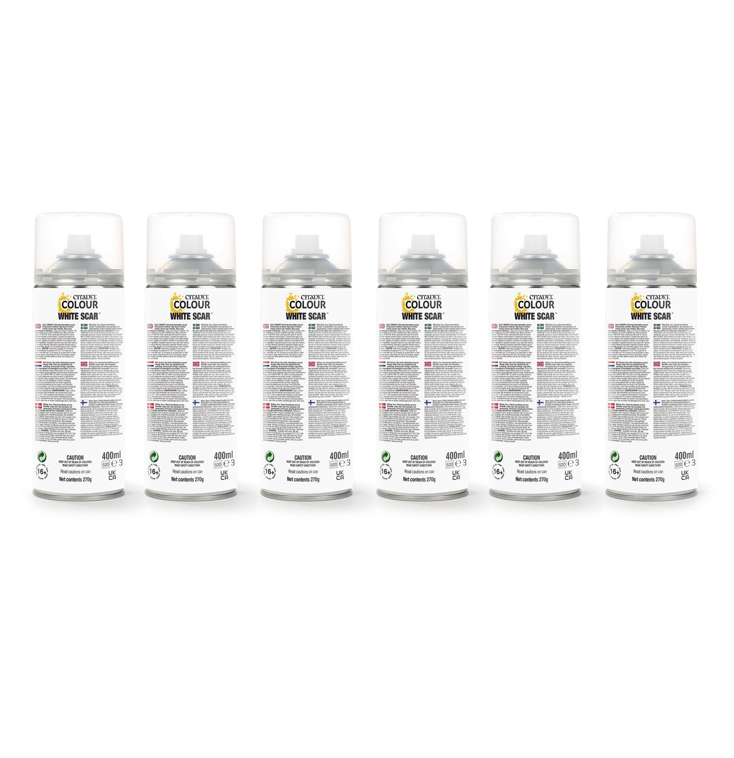 White Scar Primer Spray