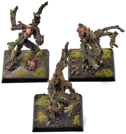 WOOD ELVES 3 Treekin #2 METAL WELL PAINTED Fantasy treekins