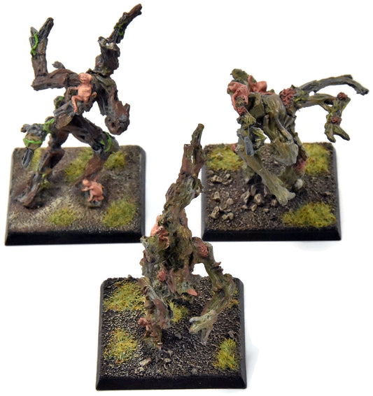 WOOD ELVES 3 Treekin #2 METAL WELL PAINTED Fantasy treekins