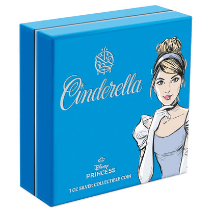 AGORO Disney - Disney Princess - Cinderella 1oz Silver