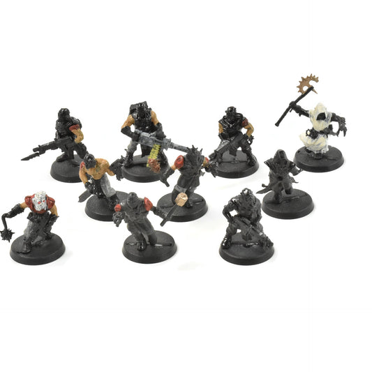 CHAOS SPACE MARINES 10 Cultists #3 Warhammer 40K 1 arm missing