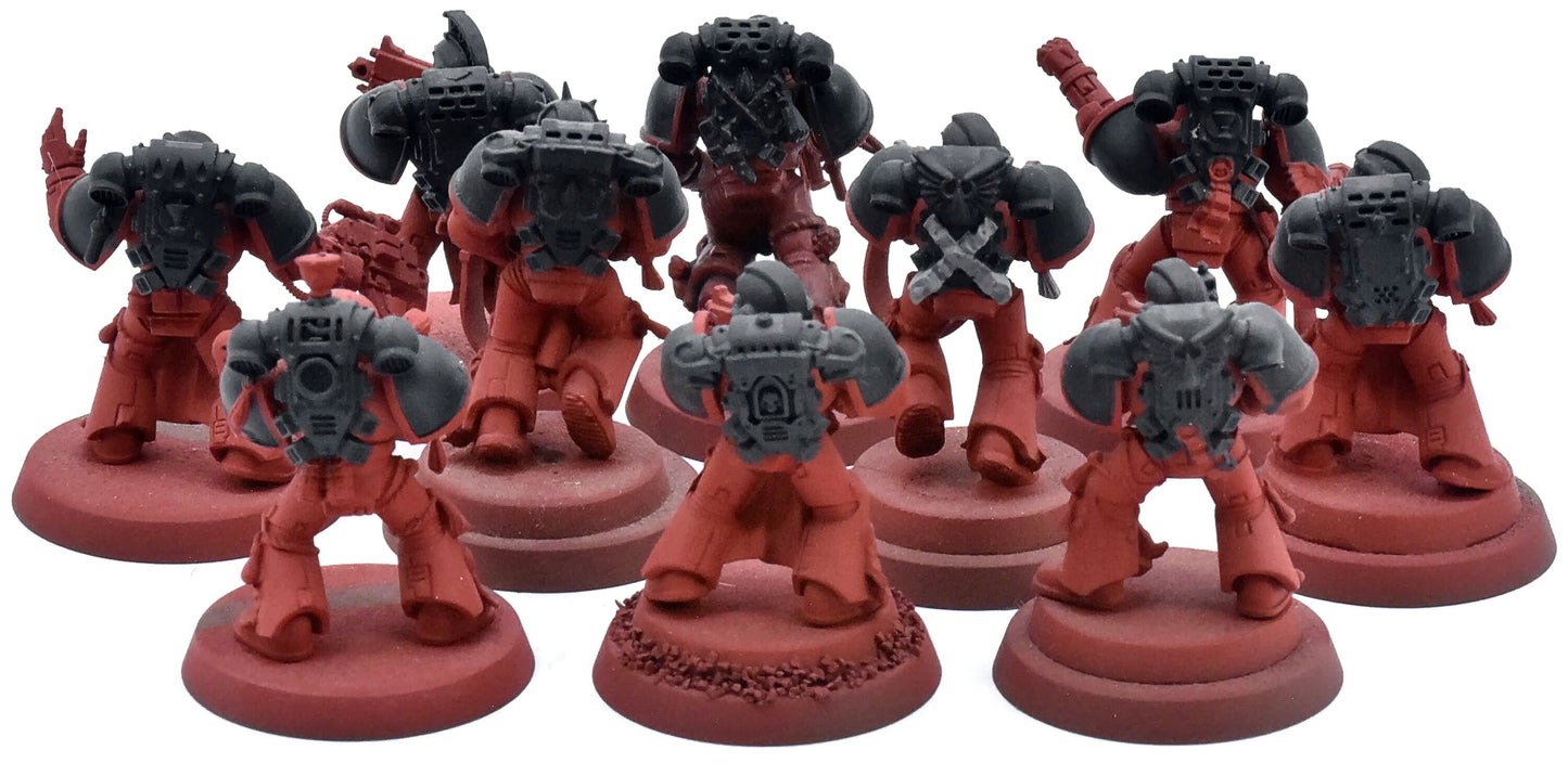 SPACE MARINES 10 Tactical Squad #1 Warhammer 40K 7845