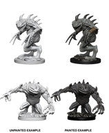 D&D Unpainted Minis Wv5 Grey Slaad & Death Slaad