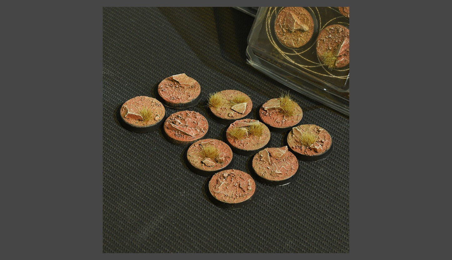 Badlands Bases Round 25mm (10)