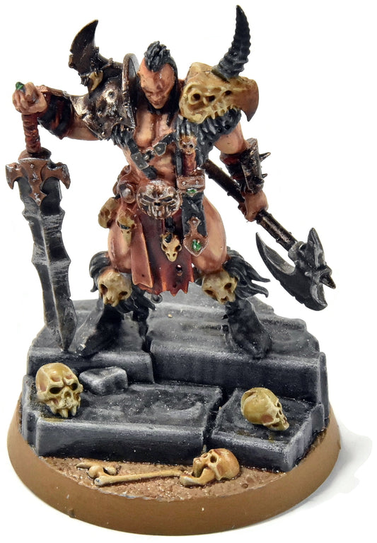 SLAVES TO DARKNESS Darkoath Chieftain #1 Sigmar WELL PAINTED