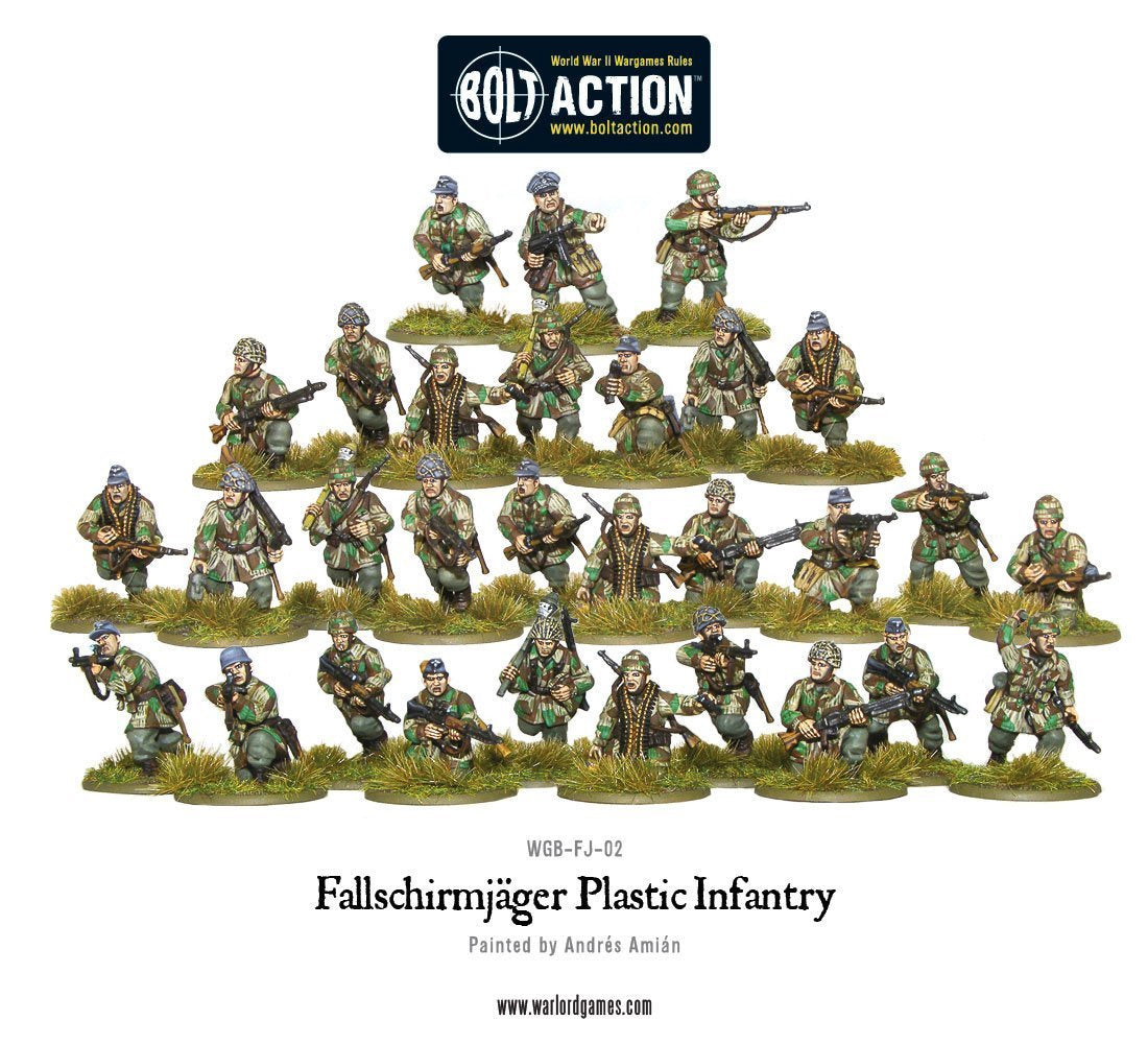 Bolt Action Fallschirmjager (German Paratroopers)