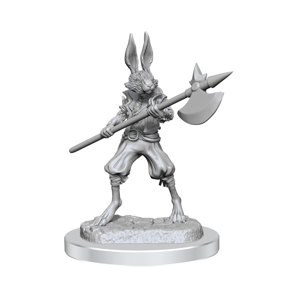 D&D Unpainted Minis Wv18 Harengon Brigands