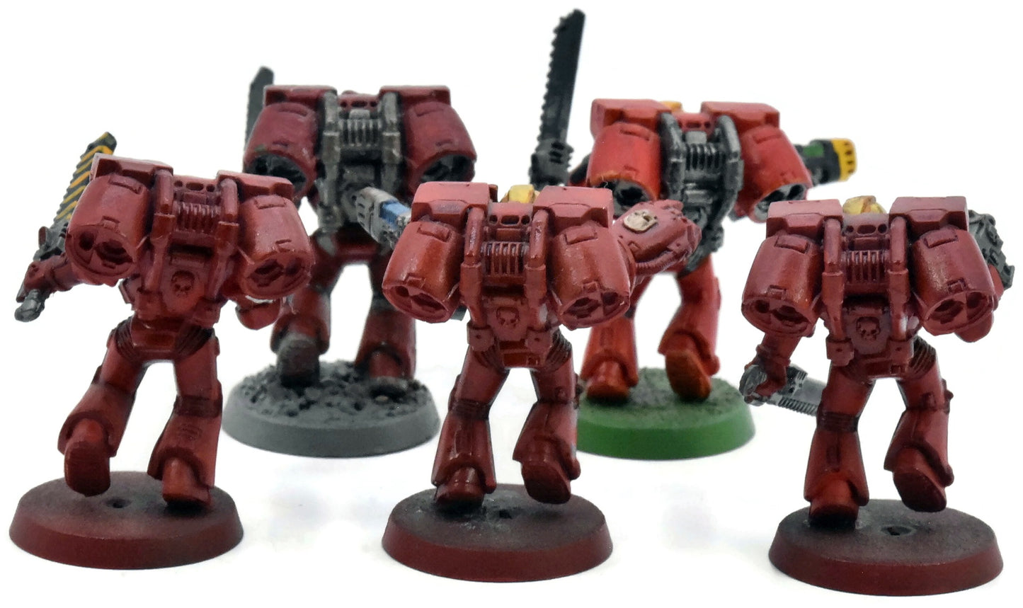 BLOOD ANGELS 5 Assault Intercessors With Jump Pack #3 Warhammer 40K