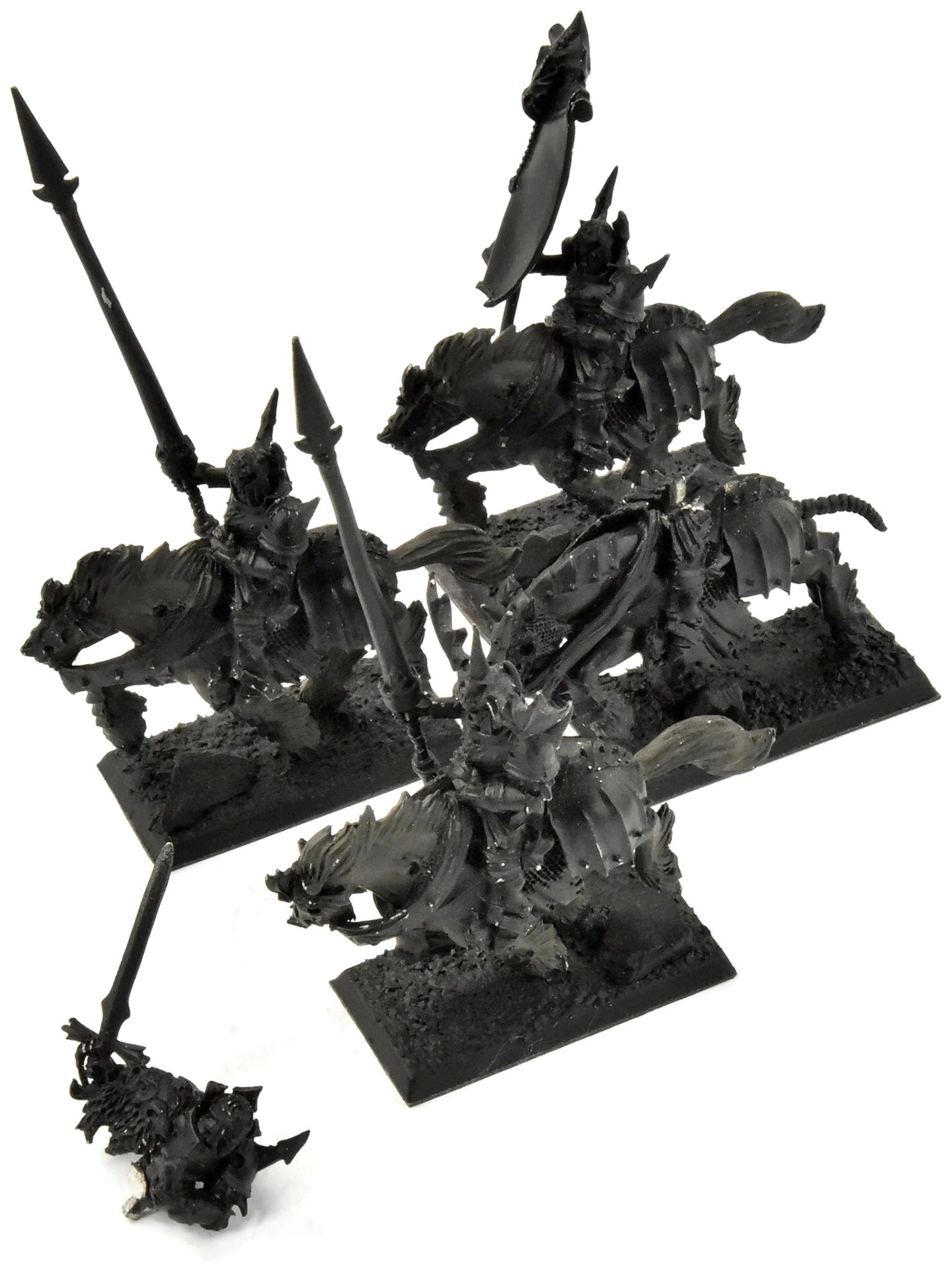 VAMPIRE COUNTS 4 Blood Knights #1 METAL Missing Shield Fantasy Old World