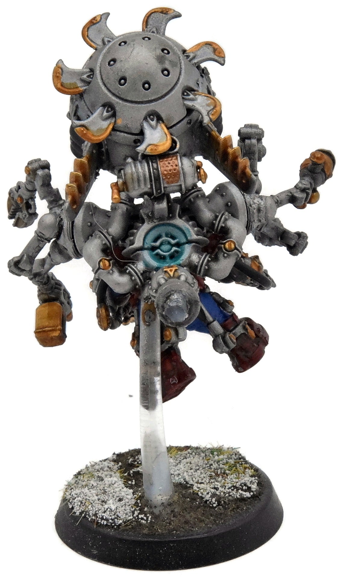 KHARADRON OVERLORDS Endrinmaster With Dirigible Suit #1 WELL PAINTED Sigmar